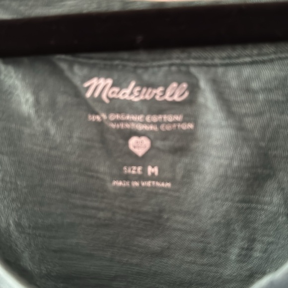 Madewell V Neck Whisper Tank - Green - Size M (3 for $25 PROMO) - Picture 3 of 4